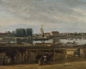 Z oblasti Drážďan, kolem 1829-30 (olej na plátně) od Hans Leganger Reusch