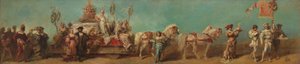 Návrh na slavnostní průvod roku 1879 - Cukráři od Hans Makart