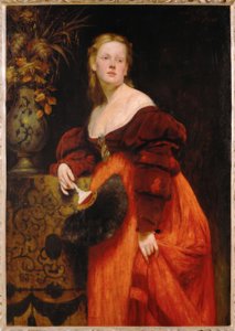 Gomperz, Karoline, rozená Bettelheim. od Hans Makart