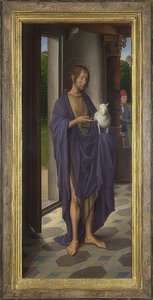 Svatý Jan Křtitel. Kolem roku 1478 od Hans Memling