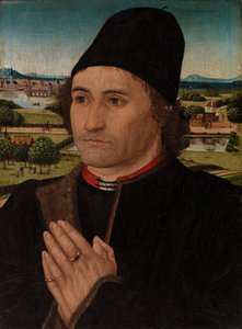 Portrét muže od Hans Memling