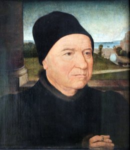 Portrét starého muže od Hans Memling