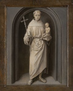 Svatý Antonín z Padovy, 1485-90 od Hans Memling