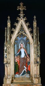 Svatyně St Ursula, St Ursula a svaté Panny, 1489 od Hans Memling