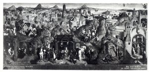 Sedm radostí Panny, 1480 od Hans Memling