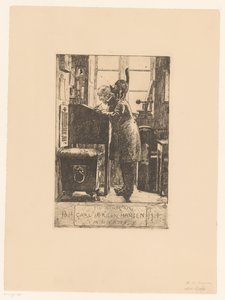 Vader van de umělec Na památku Carla Jorgena Hansena, mého otce / 1814 1914 od Hans Nicolai Aksel Hansen
