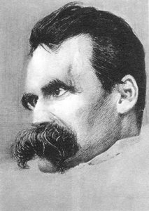 Friedrich Wilhelm Nietzsche , německý filozof a spisovatel od Hans Olde