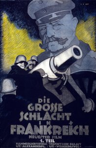 Plakát k filmu „Velká bitva ve Francii“