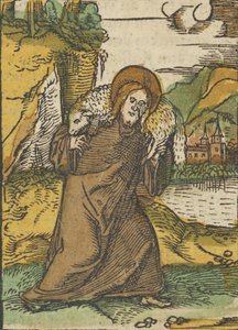 Kristus jako dobrý pastýř, z Das Plenarium, 1517. od Hans Schäufelein the Elder