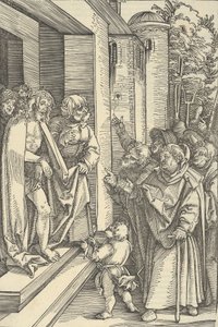 Hle, muž, ze zrcadla utrpení našeho Pána Ježíše Krista, 1507 od Hans Schäufelein the Elder