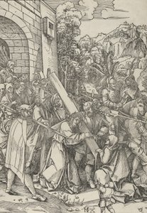 Nesení kříže. od Hans Schäufelein the Elder
