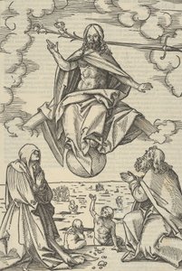 Poslední soud, ze zrcadla utrpení našeho Pána Ježíše Krista, 1507. od Hans Schäufelein the Elder