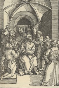 Posmívání Kristu, ze zrcadla utrpení našeho Pána Ježíše Krista, 1507.