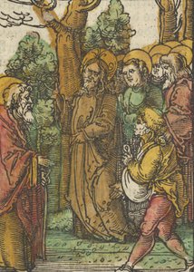 Podobenství o rozsévači a plevelu z Das Plenarium, 1517. od Hans Schäufelein the Elder