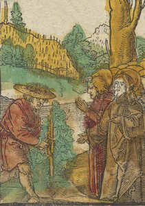 Podobenství o dělnících na vinici z Das Plenarium, 1517. od Hans Schäufelein the Elder