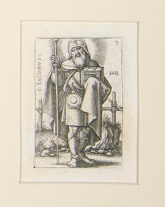 Řada Dvanácti apoštolů s frontispisem od Hans Sebald Beham