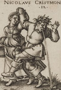 Beham Selská slavnost 1546 bl 06 detail od Hans Sebald Beham