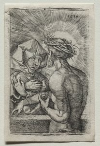 Kristus a Panna od Hans Sebald Beham