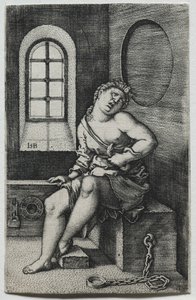 Kleopatra. od Hans Sebald Beham