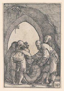 Pohřbení od Hans Sebald Beham