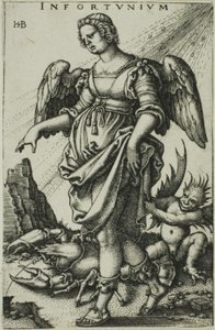Neštěstí od Hans Sebald Beham
