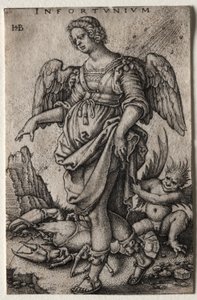 Neštěstí. od Hans Sebald Beham
