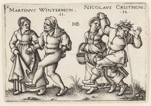 listopad a prosinec od Hans Sebald Beham