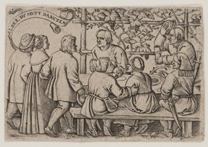 Selské slavnosti od Hans Sebald Beham