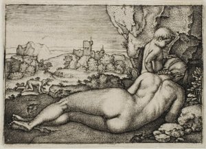 Pokání svatého Jana Zlatoústého od Hans Sebald Beham