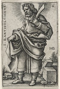 Svatý Bartoloměj, 1541-46 od Hans Sebald Beham