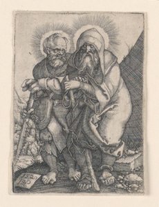 Svatý Šimon a svatý Tadeáš od Hans Sebald Beham