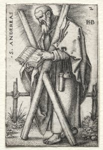 Svatý Ondřej, 1545-1546. od Hans Sebald Beham
