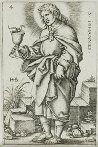 Sv. Jan, deska 4 z Dvanácti apoštolů od Hans Sebald Beham