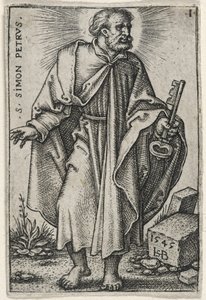 Svatý Petr, 1541-46 od Hans Sebald Beham