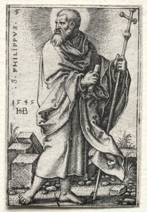 Svatý Filip od Hans Sebald Beham