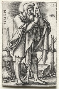 Svatý Šimon od Hans Sebald Beham