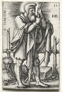 Svatý Šimon, 1545-1546. od Hans Sebald Beham
