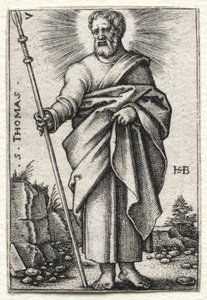 Svatý Tomáš od Hans Sebald Beham
