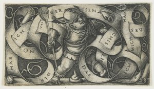 Malý Buffoon od Hans Sebald Beham