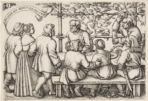 Selské hody aneb Dvanáct měsíců od Hans Sebald Beham