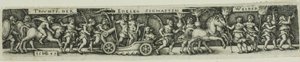 Triumfální průvod vznešených slavných žen od Hans Sebald Beham