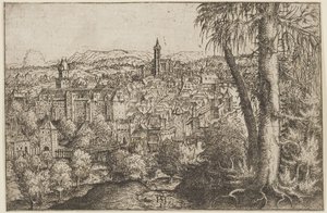Pohled na Steyr na Enns