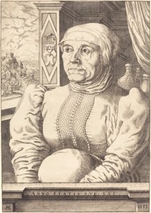 Felicitas von Eckh Freyberg, 1553. od Hans Sebald Lautensack