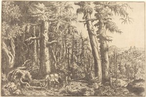 Dobrý Samaritán, c. 1558. od Hans Sebald Lautensack