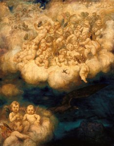 Oblak andělů od Hans Thoma