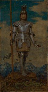 Svatý rytíř Jiří od Hans Thoma