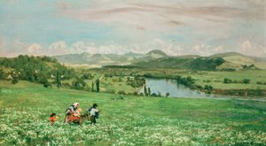 Rýn u Säckingenu od Hans Thoma