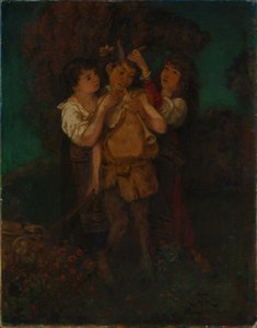Oslavovaný Pan od Hans Thoma