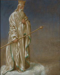 Leden (Ledový král) od Hans Thoma
