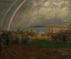 Krajina u Ermatingenu od Hans Thoma